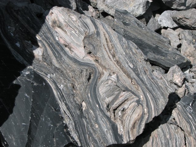 Swirls of obsidian